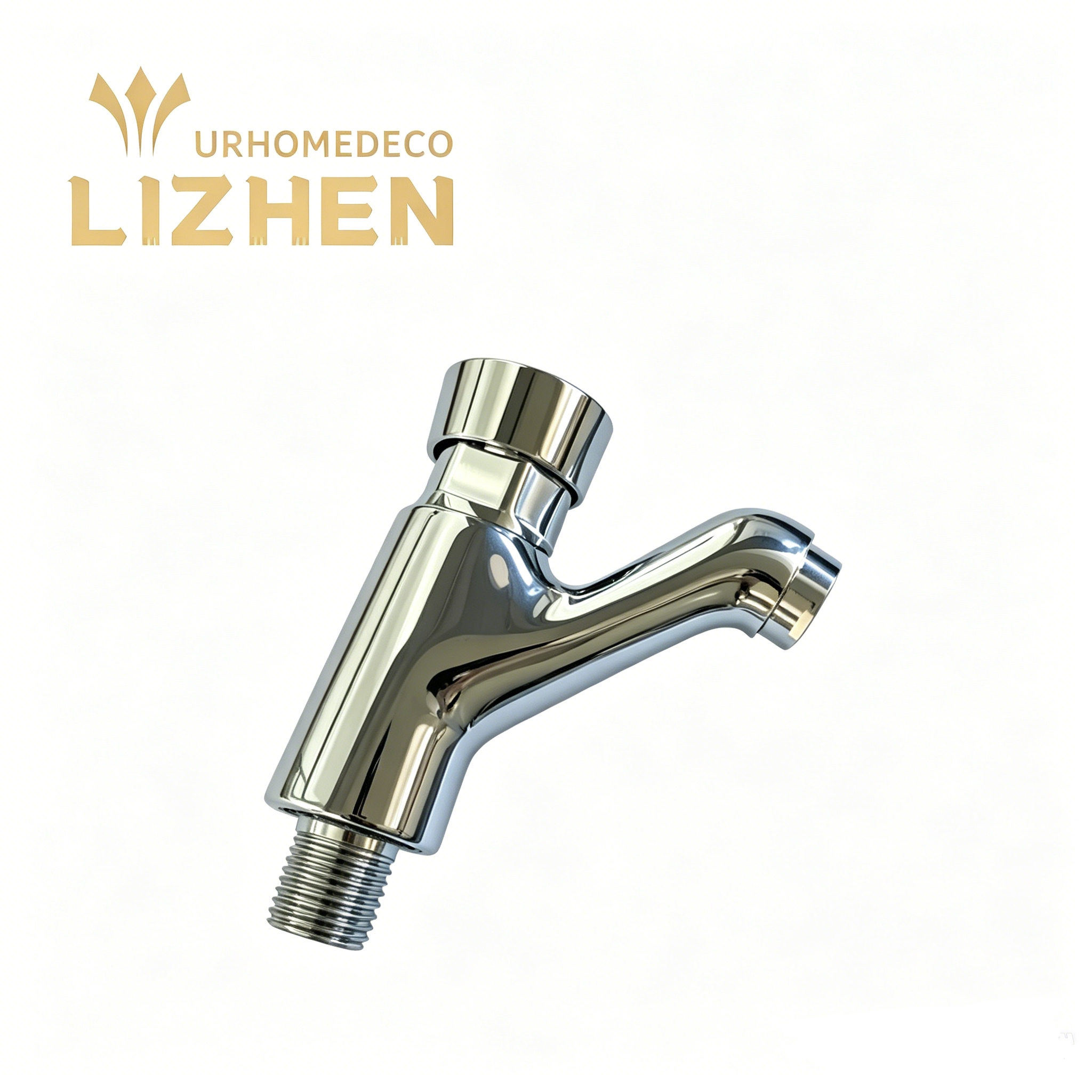 LZ-BTP-001 C Basin Faucet Solid Brass Chrome Plated Hot & Cold
