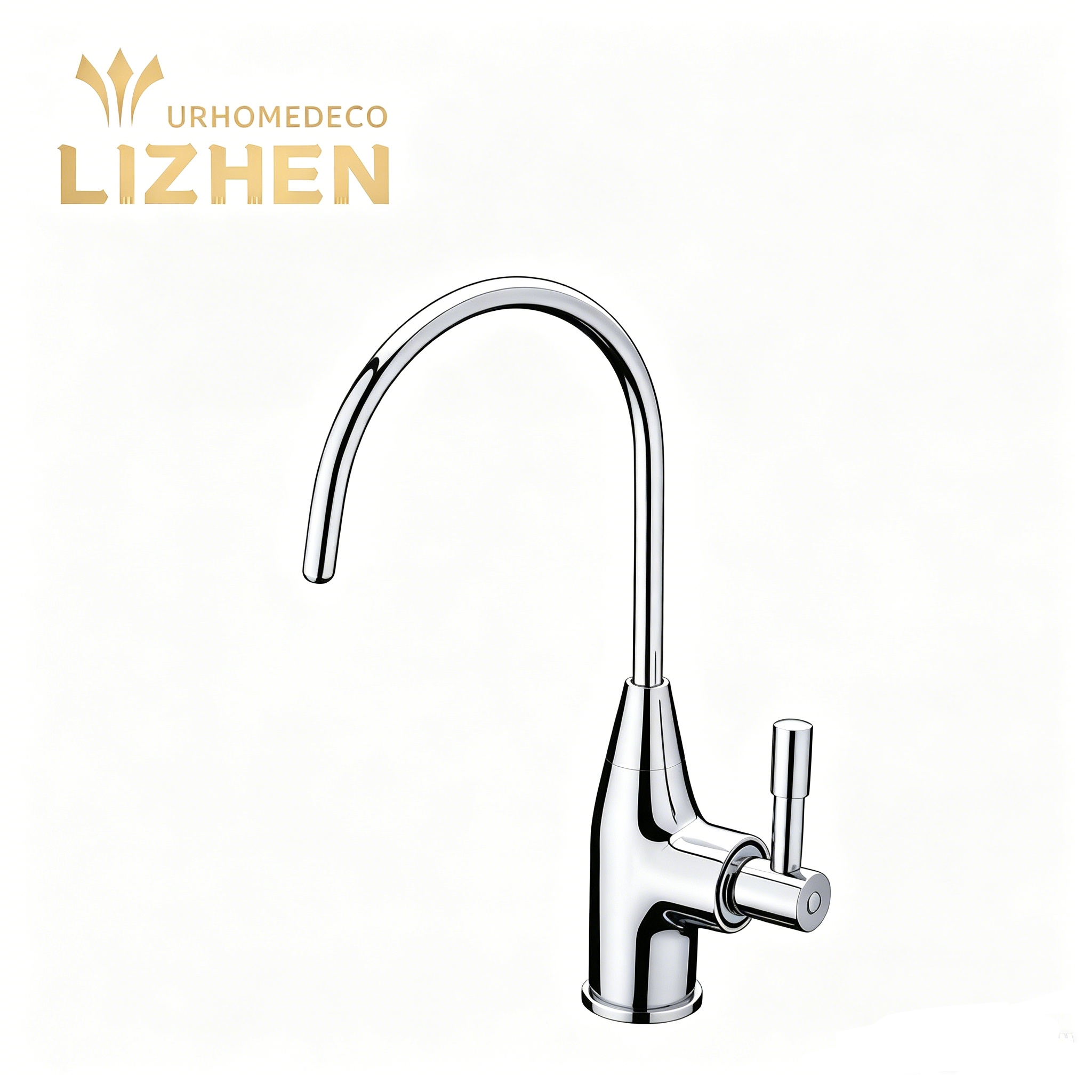 LZ-UHD-G603 Direct Drinking Water Faucet Brass Body 304 SS Spout Chrome Finish