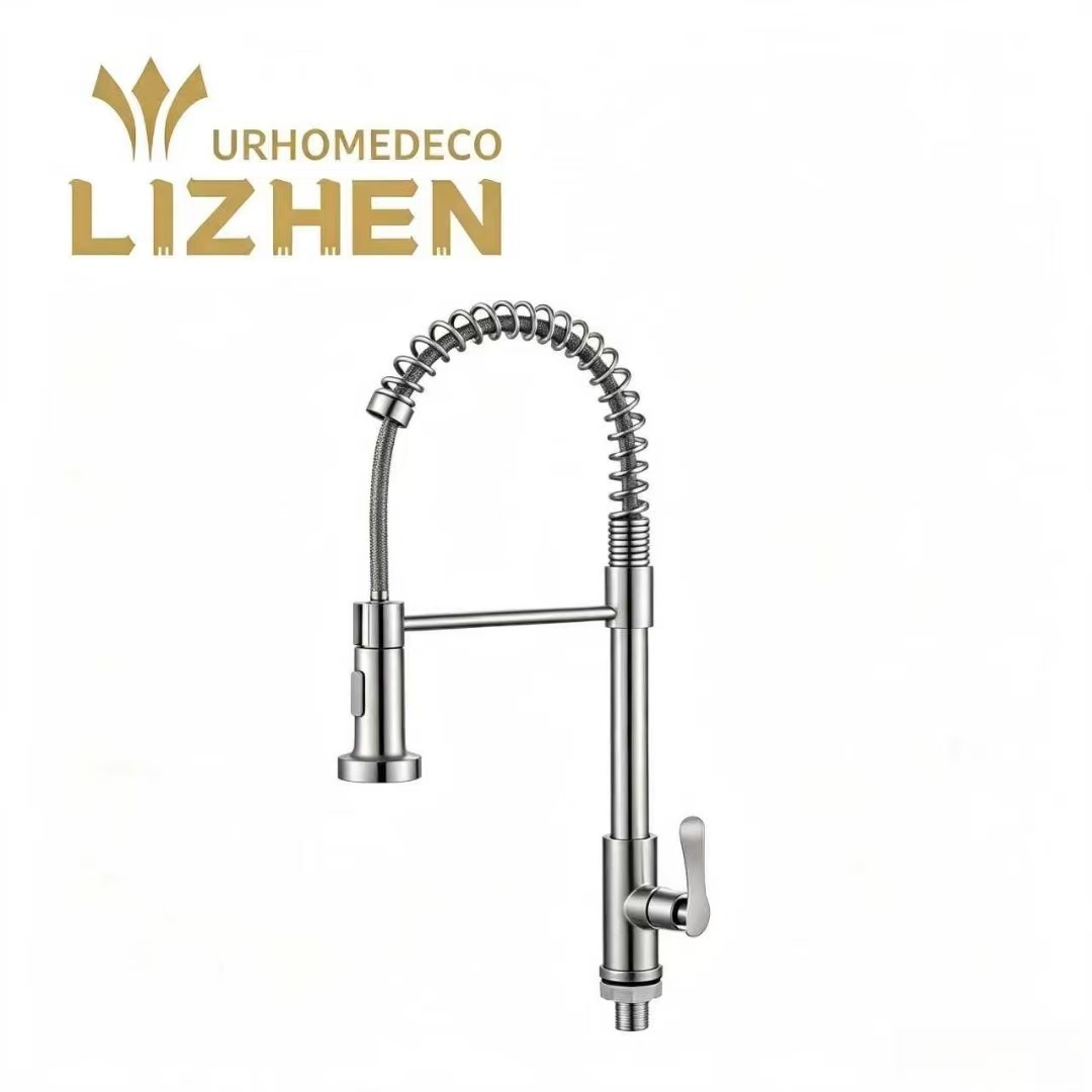 LZTB-6069 Stainless Steel Faucet 304 SS, Durable Build